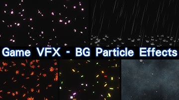 Unity Game VFX：BG Particle Effects