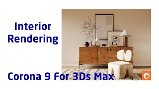 CORONA 9 FOR 3DS MAX | 003 Living Area Realistic Interior Lighting (Soft Shadow Corona Sun) screenshot 2