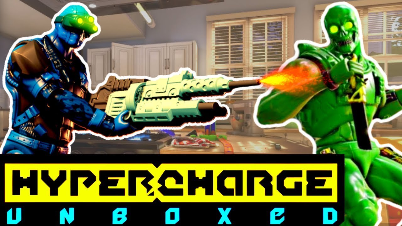 TOY ZOMBIE SURVIVAL! Multiplayer Hypercharge Unboxed