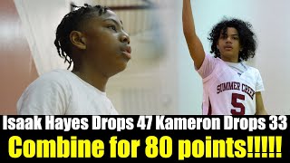 Isaak Hayes Drops 47 Kameron Price Drops 33 Toughest backcourt in 7th grade??