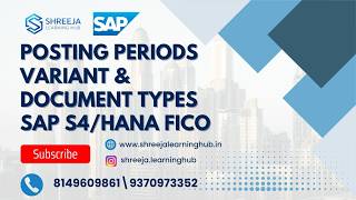 How to Manage Posting Periods and Document Types in SAP
