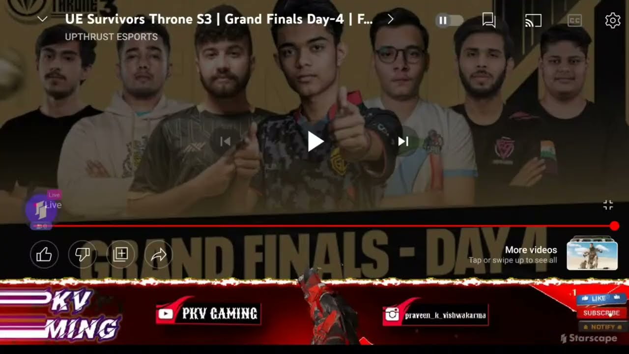 PUBG NEW STATE GRAND FINALE DAY 4 WITH PKV GAMING 