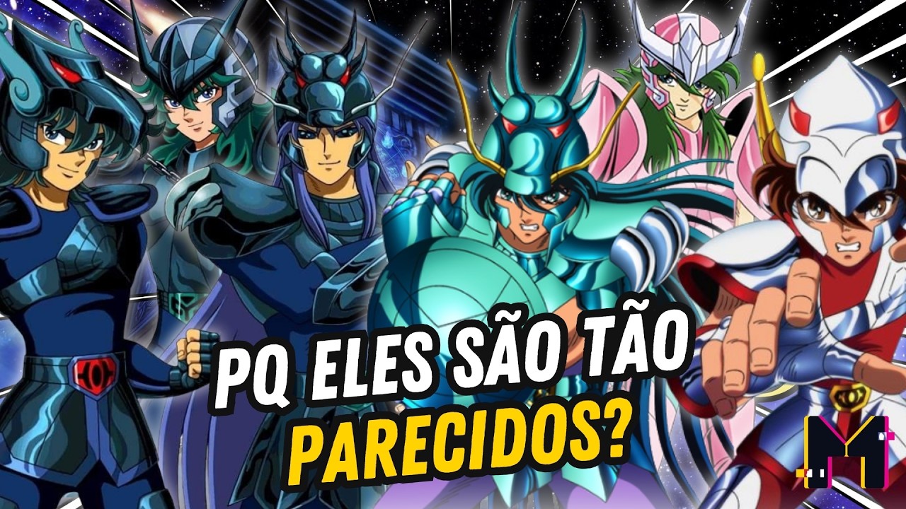 Quem São os Cavaleiros Negros e Porque Eles São Tão PARECIDOS com os cavaleiros de Bronze Originais?