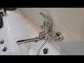 Ferro One BF03A wall-mounted basin mixer with shower hose connection - unboxing, install and review