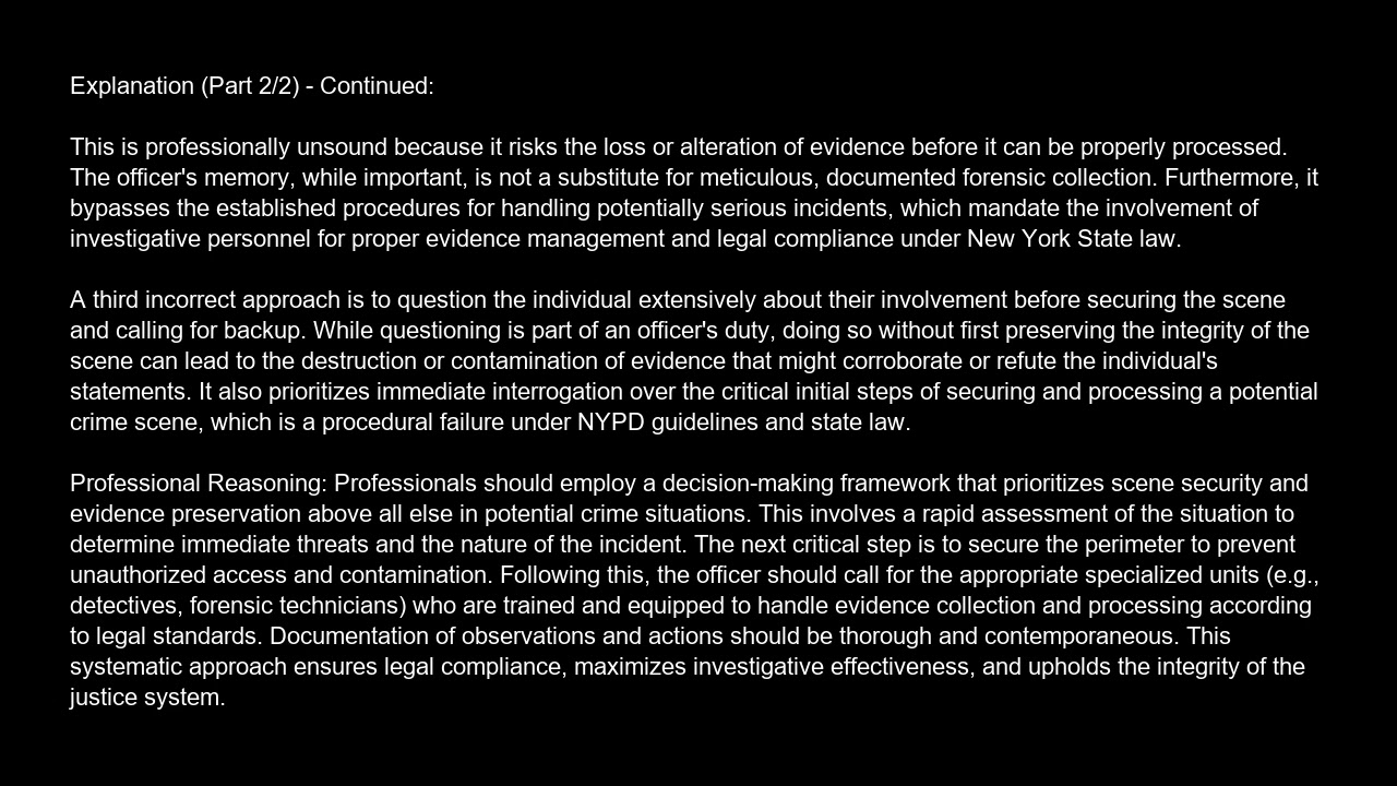 New York City Police Department  NYPD  Police Officer s Entrance Exam Free Practice Test And Answers