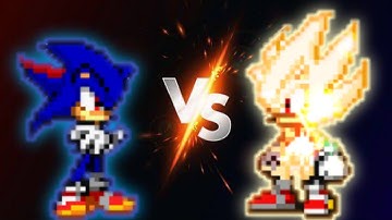 Shadic (all form) VS Hyper Sonic V2 in Jump Force Mugen