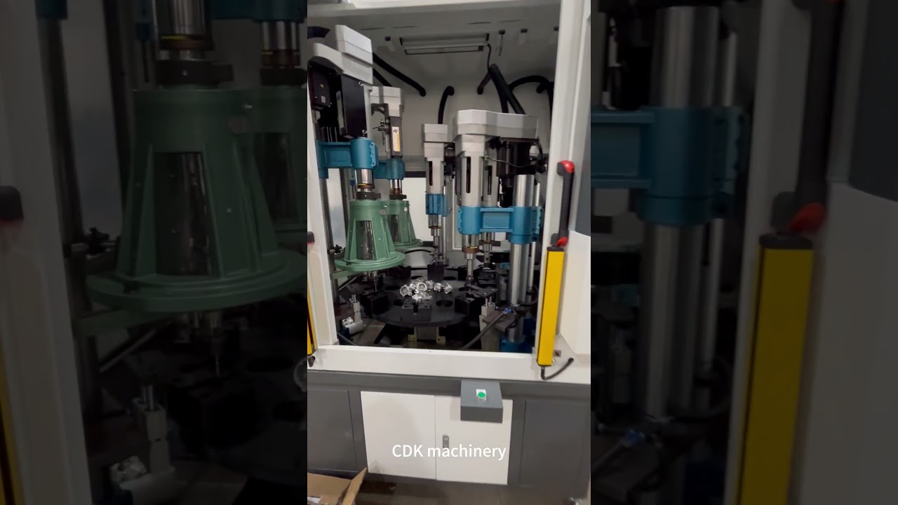 Fully automatic rotary table drilling and tapping machine, quiet and efficient!