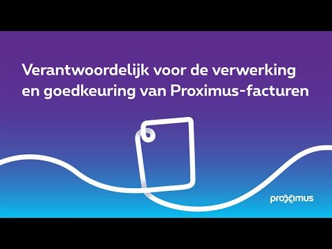 MyProximus voor finance & accountancy managers