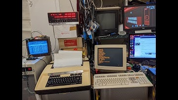 DND#1 test in Model 43 Teleprinter (Richard Garriott  DND-1 port dnd#1.bas Altair 8800 Clone)
