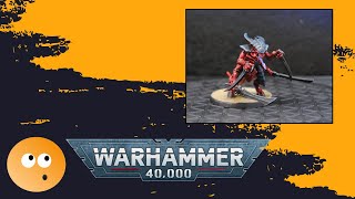 40k Tyranid Warrior: Hive Fleet Behemoth, easy paint scheme