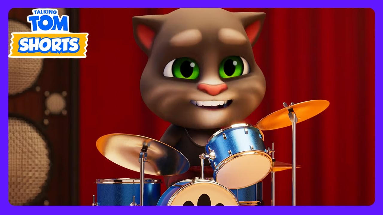 どっちがスター？バンド対決！🎸 - Talking Tom Shorts | 子供アニメ