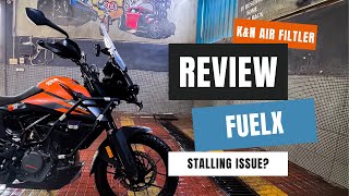 STALLING ISSUE?? 😠😠  KTM 390 ADVENTURE || K&N Air Filter🔥