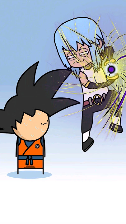 when LN Rimuru sticks CC Goku