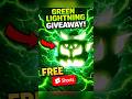 You Pick My Fruit! Noob→Lv2800 PRO Challenge (Green Lightning Giveaway!)