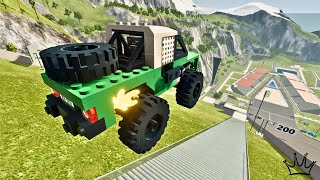 LEGO vs BeamNG DRIVE \ When Worlds Collide #1