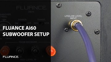 How to Use a Subwoofer with the Fluance Ai60