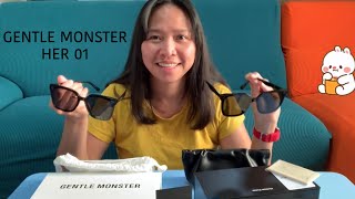 GENTLE MONSTER HER 01 Authentic VS Replica /Unboxing and Comparing