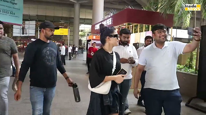 Beautiful Rashmika Mandana ने इस लुक में दिखाई अदाएं, एयरपोर्ट से सामने आया वीडियो
