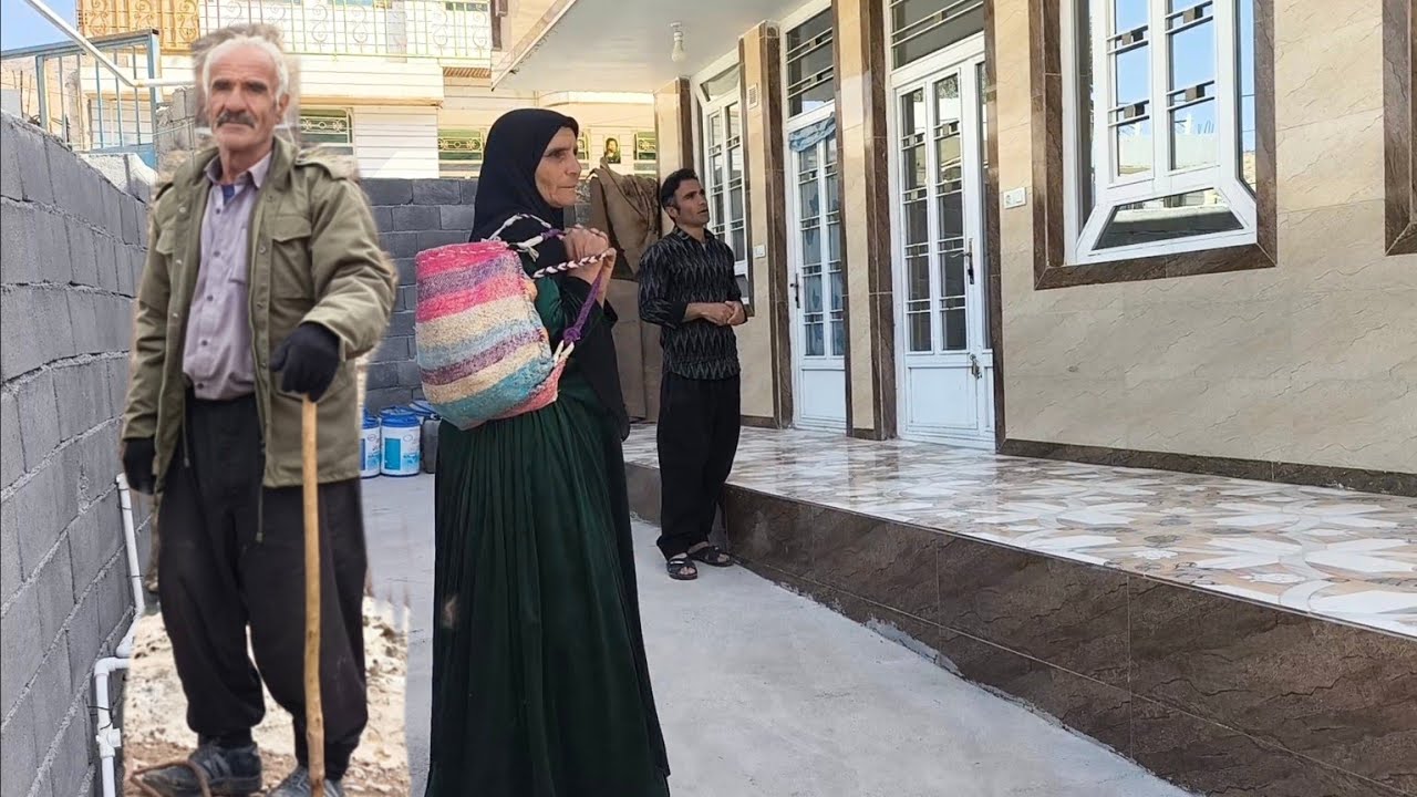 Nomadic life in the mountains and Shirin Khanom's journey to the village to prepare a rented house