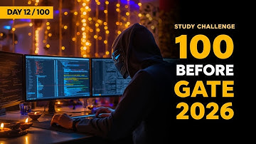 “Day 12 of 100 Days GATE CSE Challenge | My Real Preparation Begins 💻”| GATE 2026 | Revision | CD 💪🔥