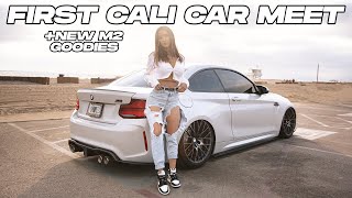 TAKING THE M2 TO ITS FIRST CALI CAR SHOW! | NATALIE ROUSH