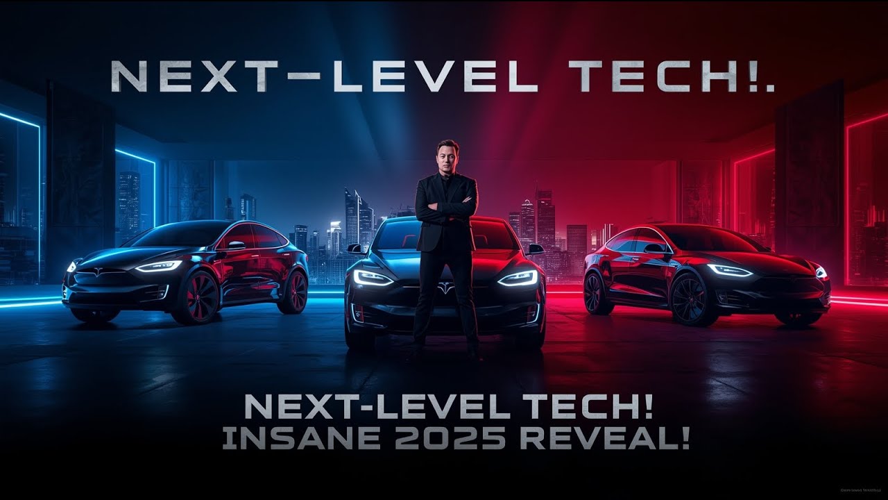 Elon Musk Just Revealed 3 New Tesla 2025 Models — Insane Price & Next Level Tech Inside!