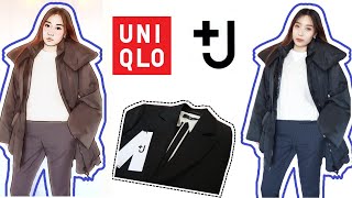 Uniqlo +J 16件极简风测评&amp;踩雷51kg/162｜品质好到限购的优衣库联名｜神仙暗黑羽绒服｜经典单品｜断货王｜CP值高｜Jil Sander「只说实话のTabby Summer」