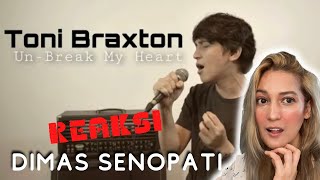 REAKSI Dimas Senopati Covering “Unbreak My Heart” 💔