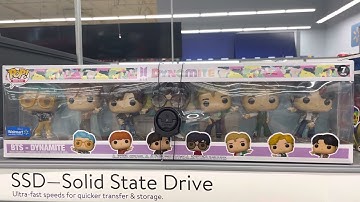 Funko POP! Rocks: 7 pack #bts #btsarmy #btsshorts Dynamite - Walmart Exclusive #shorts