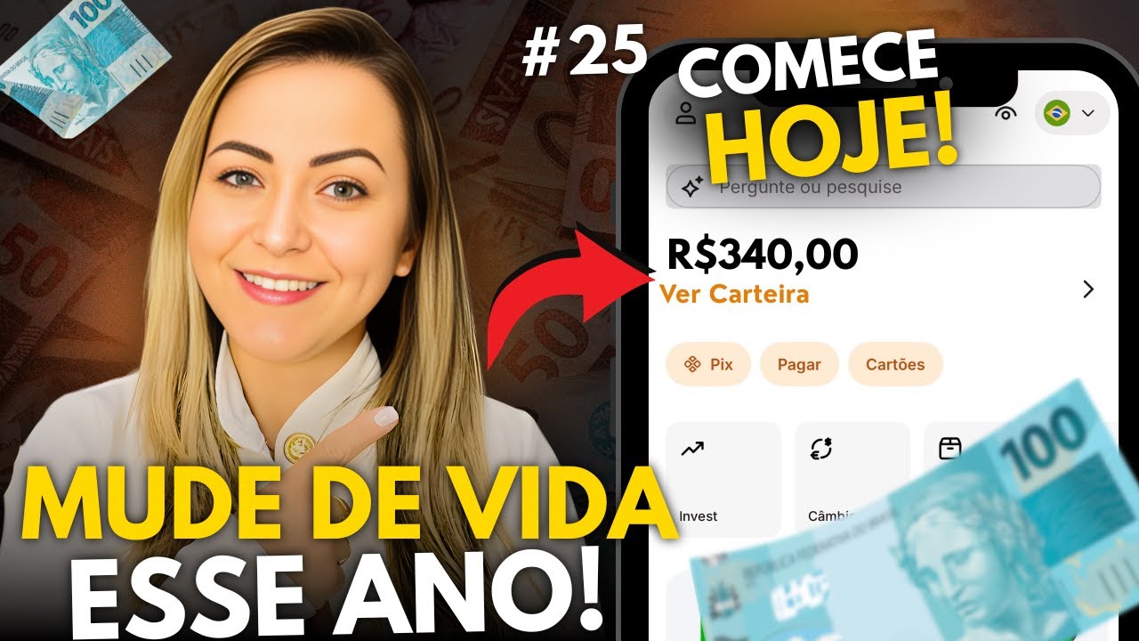 Transformei R$340 em RENDA TODO MÊS (na prática)  COMEÇANDO COM R$100) #25