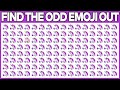 HOW GOOD ARE YOUR EYES #6 - Find The Odd Emoji Out - Emoji Puzzle Quiz