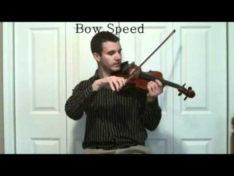 Play Violin Fast - Bow Speed Tips on the Violin - YouTube