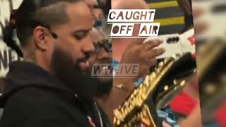 Unseen footage of Jimmy Uso being caught look at Roman Reigns world title off air - WWE RAW 