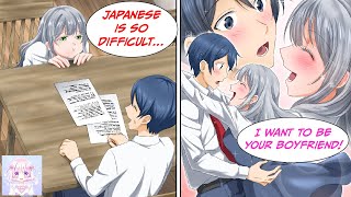 [Manga Dub] I helped out the foreign transfer student out, and she fell in love with me [RomCom]