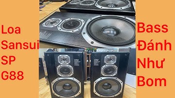 Loa sansui SP G88 nge nhạc và hát karaoke hay ,@minhtuanaudio7336 @