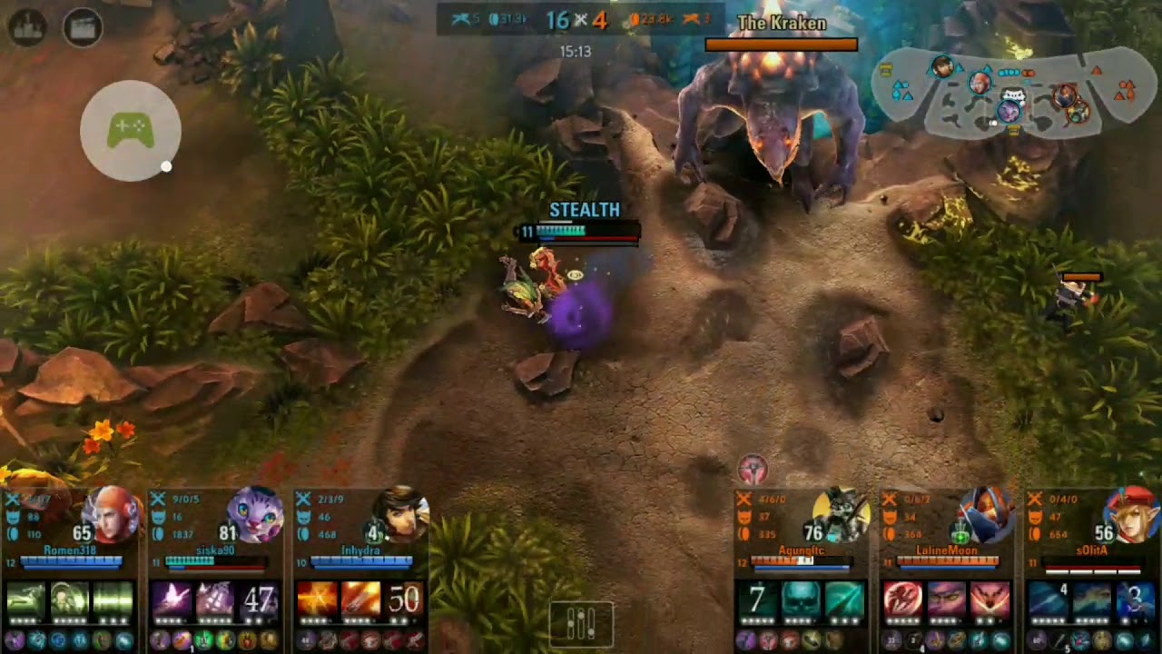 Vainglory.!!! flicker roam Gamepalay