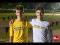 Newbury Park sophomore twins Leo Young and Lex Young at 2020 Desert Twilight Cross Country Festival