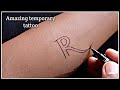 Amazing R letter tattoo designs || Best tribal tattoo || unique tattoo designs