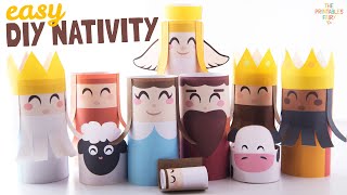 Toilet Paper Roll Nativity Craft – Thinking Kids Press