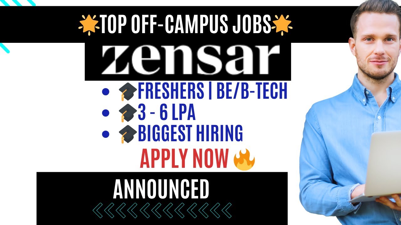 Zensar Freshers Hiring 2025 | Gen AI, LLM, Annotation & Business Analyst Roles| OffCampus |Apply Now