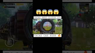 Tacaz Best Clutch 1V4🔥#shorts @Tacaz #pubg #x_noob_gaming |#bgmi |