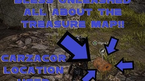 Bless Unleashed Treasure Map: What to do and How to use it