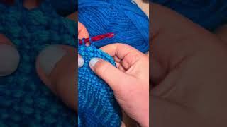 Tunisian Simple & Twisted decrease stitch, Left-handed - crochet tutorial🧶#crochet