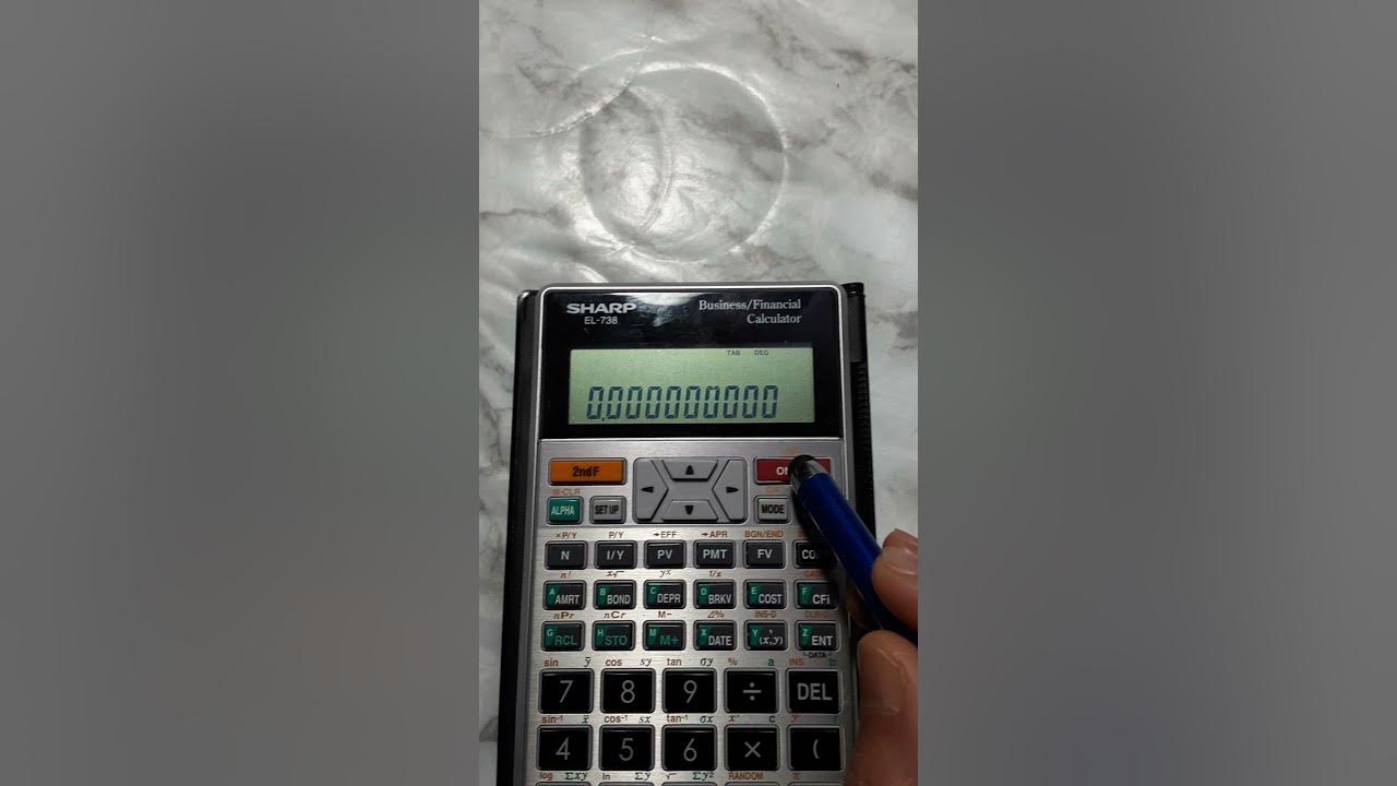 how-to-set-decimal-places-sharp-el-738-calculator-youtube