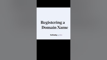 How to Register a Domain Name with GoDaddy Part 1 #shorts