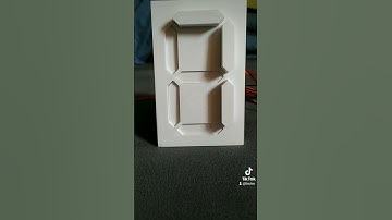 7 segment with 7 Servo