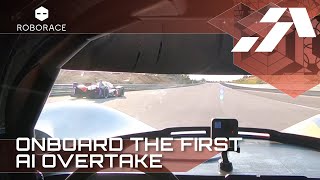 FIRST-EVER Autonomous Overtake | Roborace