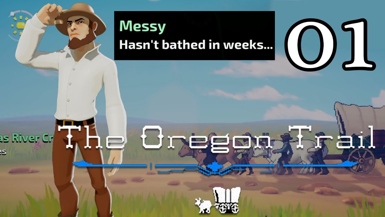 THE MESSY FARMER - Let's Play Oregon Trail - Part 1