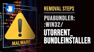 PUABundler:Win32/uTorrent_BundleInstaller Removal Steps