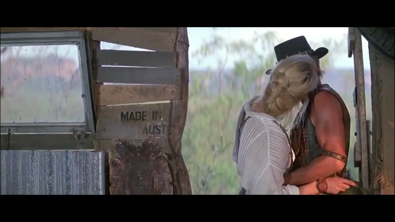 Mick and Sue kiss scene from Crocodile Dundee II YouTube